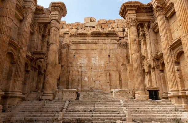 istock Bacchus temple inner side in Baalbek, Lebanon. 2194227883