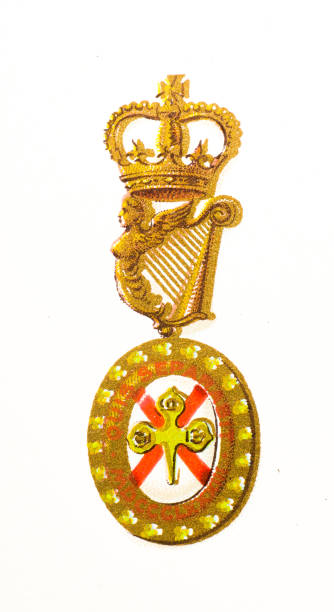 istock Decorations of Honor: Badge of the Order of St. Patrick, Ireland 2194228562