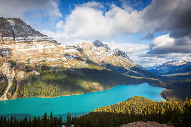 istock Peyto Lake’s turquoise waters 2194230484