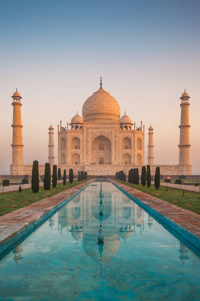 istock Taj Mahal, an marble mausoleum in Agra, India 2194231223