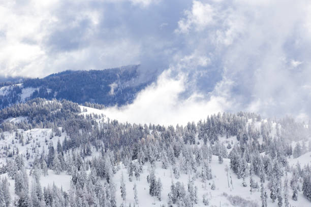 istock Bogus Basin ski resort 16 miles from downtown Boise, Idaho 2194238620