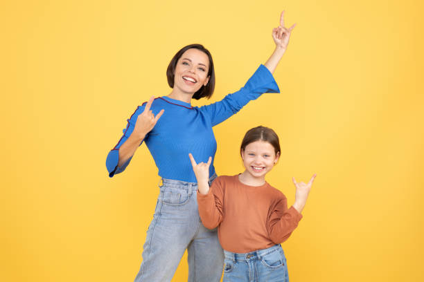 istock Mother and daughter share a joyful moment expressing affection together 2194244635