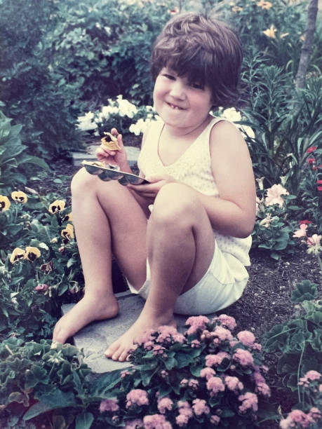 istock Girl in Garden 2194247087