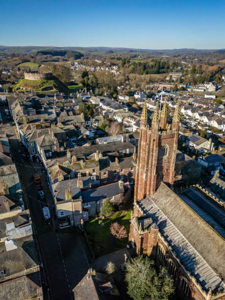 istock St Mary's Church in Totnes town centre 2194247697
