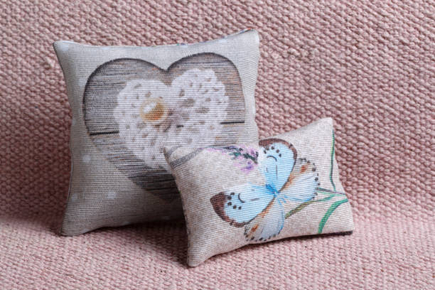 istock Cuhions with butterfly and heart shape 2194249997
