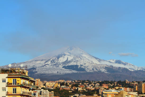 istock Mount Etna in december. Catania, Sicily, Italy 2194250365