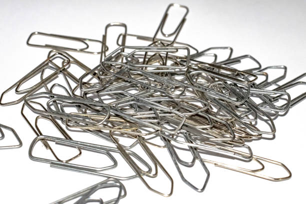 istock paper clips, paper fastener, office supplies 2194261106