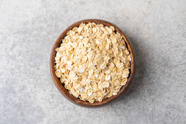 istock Fiber-rich oatmeal for healthy eating 2194262553
