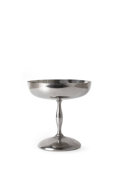 istock A metal glass on a white background with copy space 2194264548