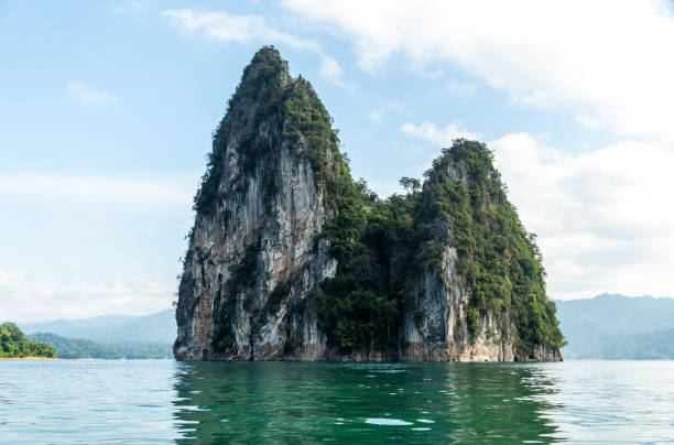 istock a boat in Khao Sok national park 2194265384