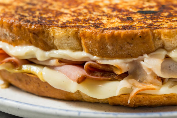 istock Homemade Fried French Monte Cristo Sandwich 2194267532