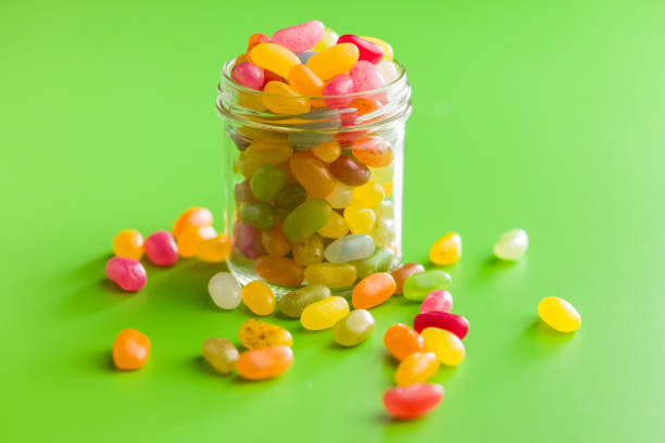 Cute and colorful gummy candy