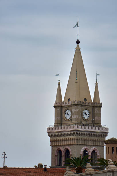 istock Astronomical clock tower in Messina, Italy 2194271093