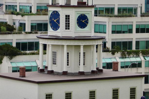 The beautiful clocktower on Citadel Hill.