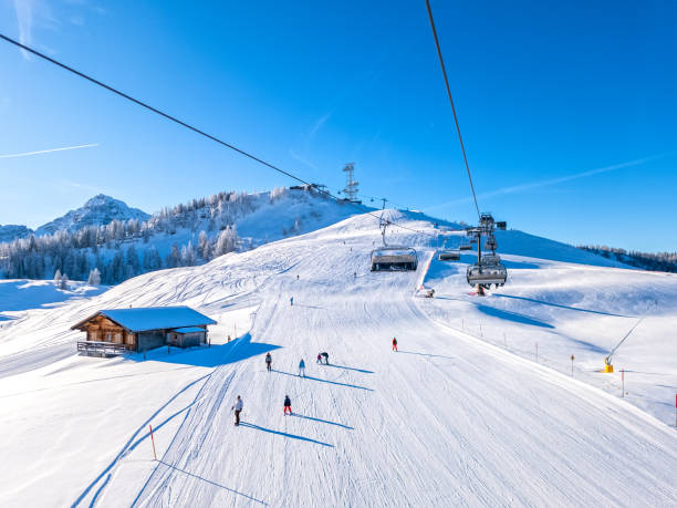 istock Lofer ski resort in winter, Austria 2194275795