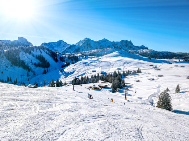 istock Lofer ski resort in winter, Austria 2194275797