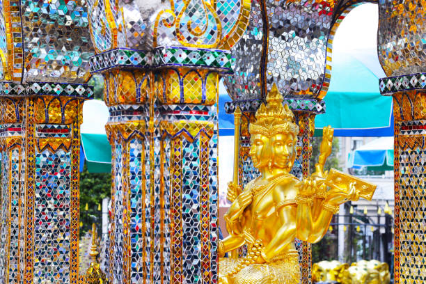 Erawan shrine Bangkok city, Thailand
