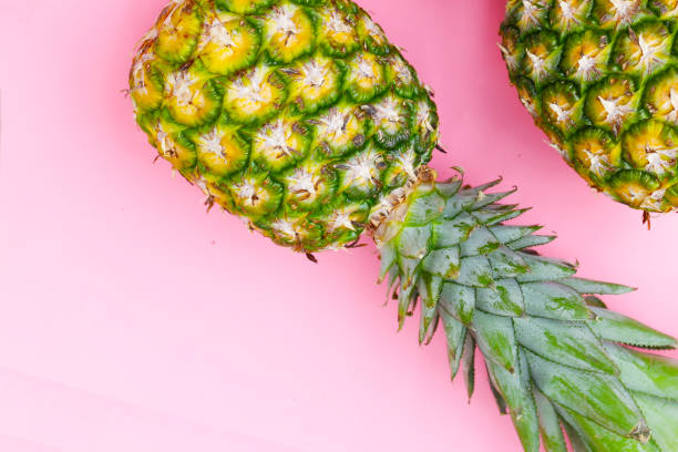 istock Fresh ripe pineapple, juicy tropical fruit 2194282557