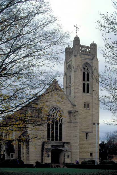 Grace Episcopal Church close to Wisconsin State Capitol in Madison, Wisconsin, USA.
