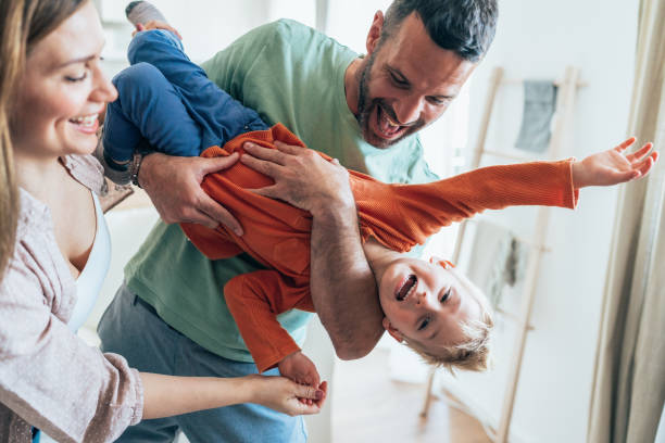 istock Young playful family 2194299002