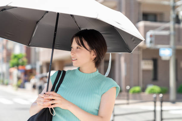 istock attractive asian woman ,parasol 2194302787