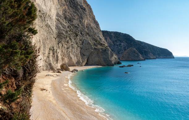 istock Porto Katsiki amazing wild beach pristine waters. Lefkada, Greece 2194302914