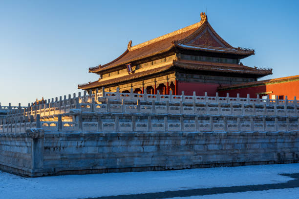 istock Hall of Preserving Harmony under sunset 2194307863