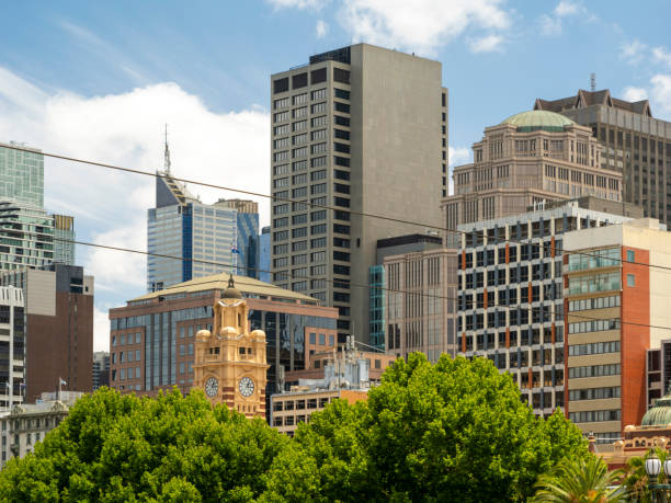 istock Downtown Melbourne, Victoria, Australia 2194308131
