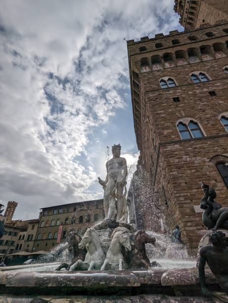 istock Fountain of Neptune in Florence, Italy 2194312158