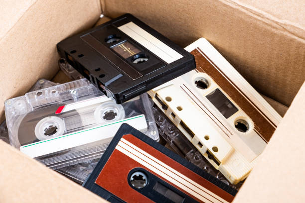 istock Audio Tape Cassettes in the Box 2194316369