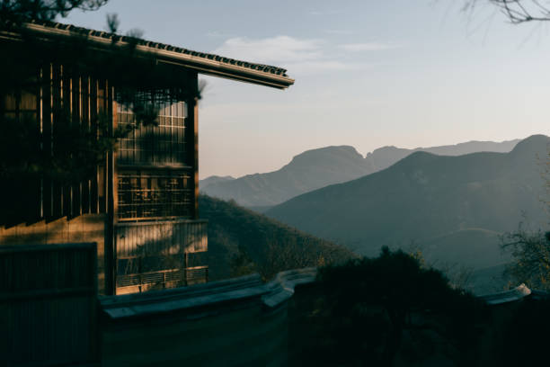 Travel in Mountains in Beijing, China