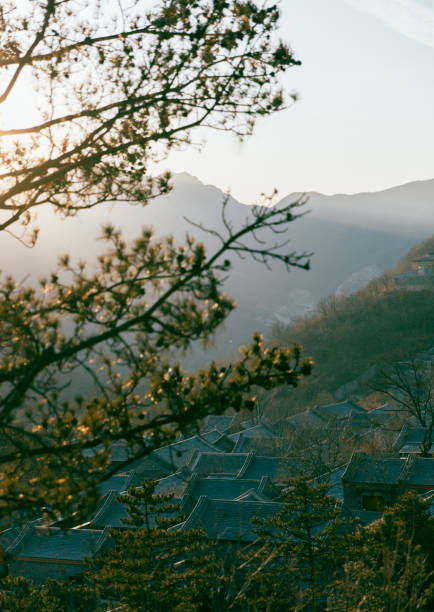Travel in Mountains in Beijing, China