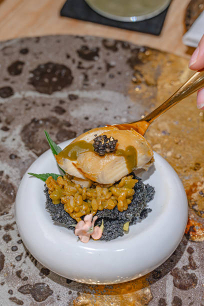 istock Exquisite Gourmet Cuisine with Caviar 2194319101