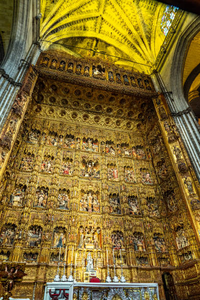 istock Interior view of Seville Cathedral, Spain 2194321316