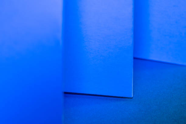 istock Colorful abstract lines in shades of blue tints creating a dynamic visual experience 2194321677