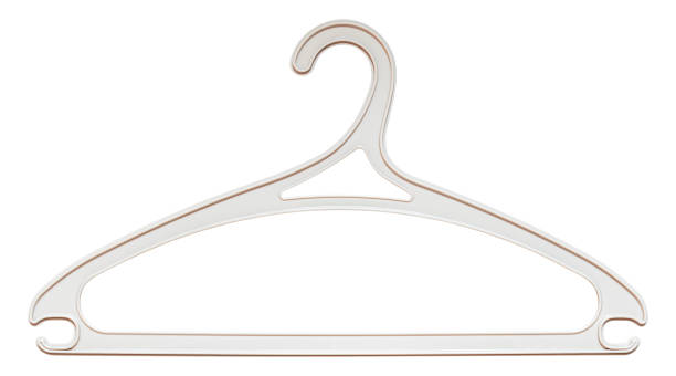 istock White clothes hanger isolated on white background 2194323287