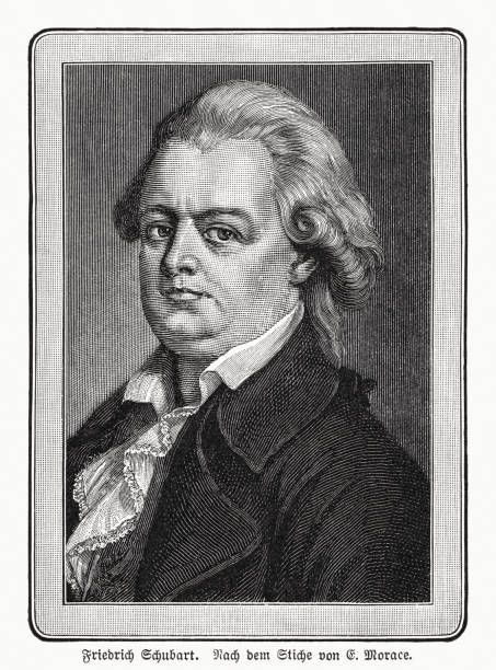 istock Christian Friedrich Daniel Schubart (1739-1791), German poet, woodcut, published 1895 2194325180