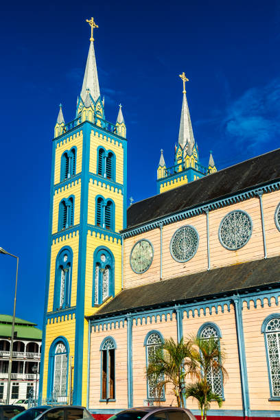 istock Saint Peter and Paul Cathedral, UNESCO World Heritage in Paramaribo, Suriname 2194325481