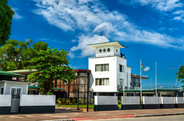 istock National Assembly on Independence Square in Paramaribo, Suriname 2194325692