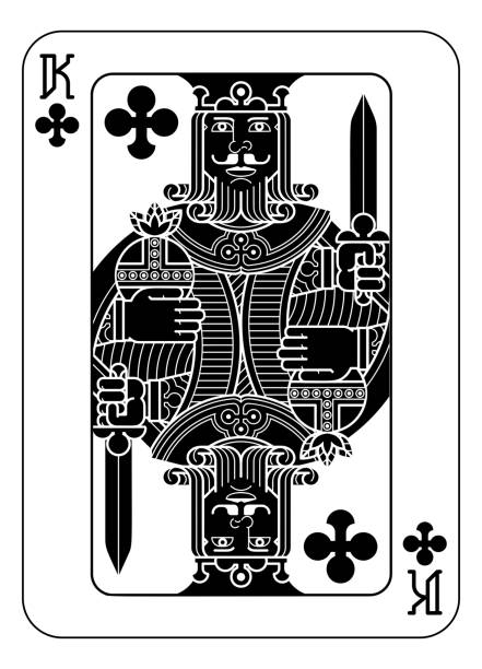 istock Playing Cards Deck Pack King Of Clubs Card Design 2194330312