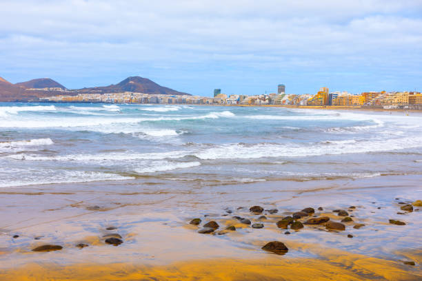 istock Coastal scene in Las Palmas from Gran Canaria 2194337140