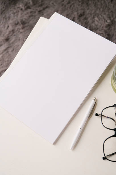 istock blank magazine mockup on coffee table with green matcha tea near window 2194337487