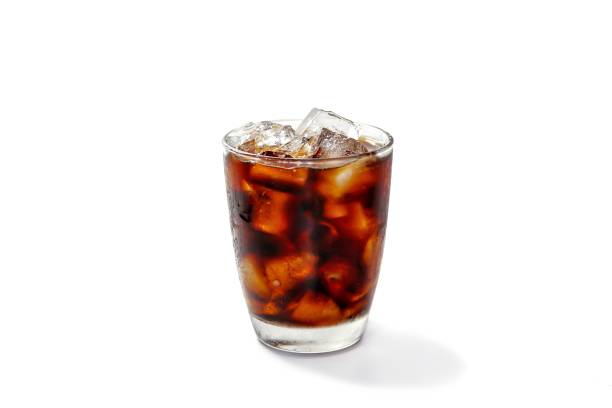 istock Americano ice coffee put on white background and isolate concept. 2194340447