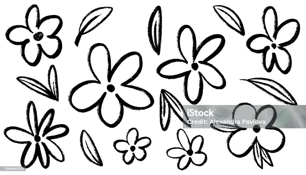 2603_chamomile_crayon - Grafika wektorowa royalty-free (Kwiat - Roślina) 2603_chamomile_crayon - Grafika wektorowa royalty-free (Kwiat - Roślina)