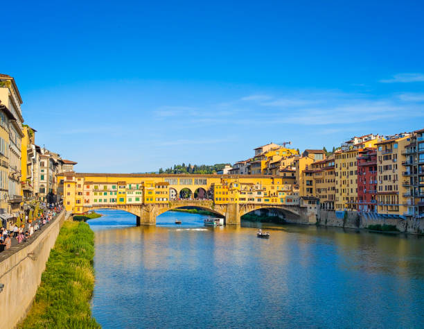istock Ponte Vecchio bridge over the Arno River in Florence, Italy. 2194342039