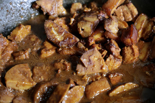 istock Braised Pork Belly with Yam 2194348189