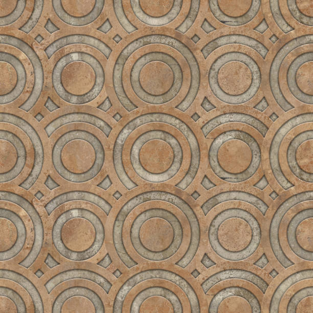 istock Seamless Geometric Design with Natural Textures. Parquet 2194349078