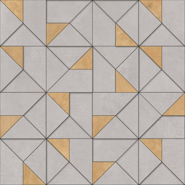 istock Seamless Geometric Design with Natural Textures. Parquet 2194349102