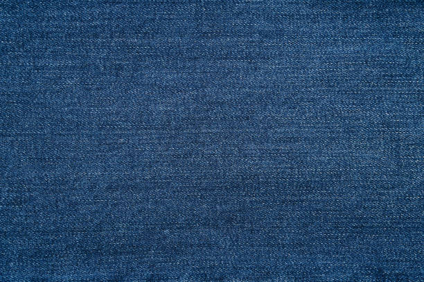 istock Texture of blue jeans in close-up. Top view. 2194350708