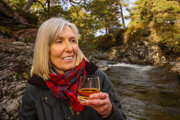 istock Time to unwind by the River Lui, Braemar, Aberdeenshire, Scotland 2194354085